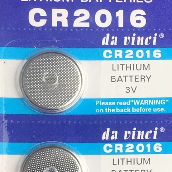 5PCS/lot 1 kartice CR2016 3V Litijeva baterija li-liom Baterije DL2016 ECR2016 LM2016 BR2016 CR 2016 Gumb celice Kovanec Baterije watch igrače