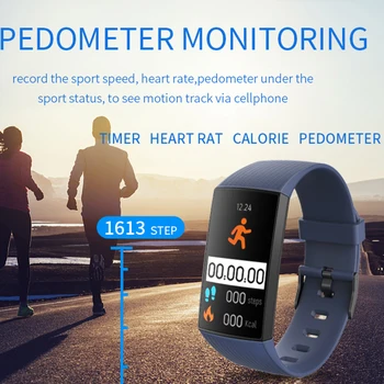 Moški Ženske Šport Pametno Gledati Nepremočljiva Barvni Zaslon Fitnes Tracker Srčnega Utripa Klic Opomnik Smartwatch