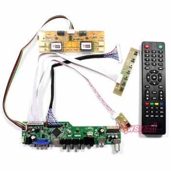 Krmilnik Odbor Komplet za LTM170E8-L03 LTM170E8-L21 TV+HDMI+VGA+AV+USB LCD LED zaslon za Voznika Odbor
