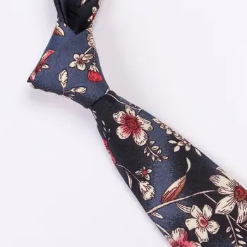Linbaiway 7cm Novost Bombaž Kravato za Moške, Poročni Formalno Obleko Neckties Klasične Obleke Slim Ženske Neckwear Neckties po Meri Logo
