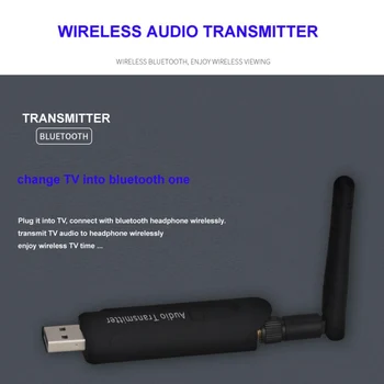 EDAL B5 Wireless Audio Oddajnik Bluetooth 4.1 Tok Glasbe, Audio Oddajnik za TV PC Aptx