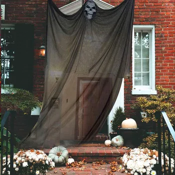 3.3 m Dolgo noč Čarovnic Visi Okostje, ki Plujejo pod Ghost Okraski Za na Prostem, v Zaprtih prostorih Stranke Bar Strašno Rekviziti Halloween Dekoracijo Doma