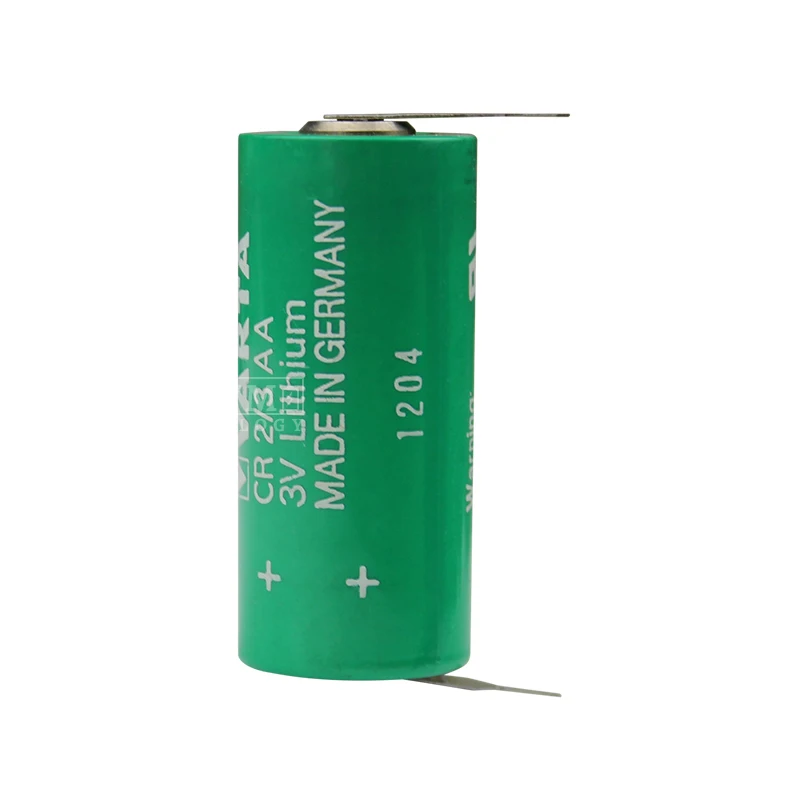 2PCS CR2/3AA Calorimeters Alarmni Sistem Pomnilnika Varnostno kopirajte Vode Merilnik Baterije CR14335 2/3AA 3V Litijeva Baterija, izdelano v Nemčiji