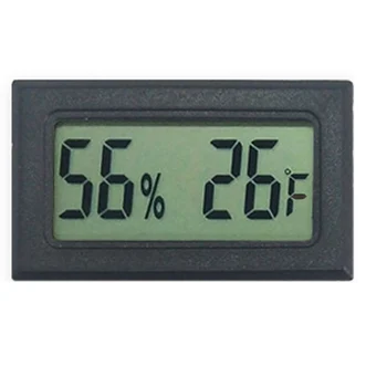Mini digitalni LCD notranja temperatura natančnost senzorja higrometer hladilnik termometer, higrometer prenosni instrument