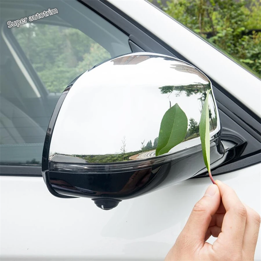 Lapetus Dodatki Zunanjost Vrata Rearview Mirror Primeru Zajema Trim Fit Za BMW X3 G01 2018 - 2021 Chrome Ogljikovih Vlaken ABS