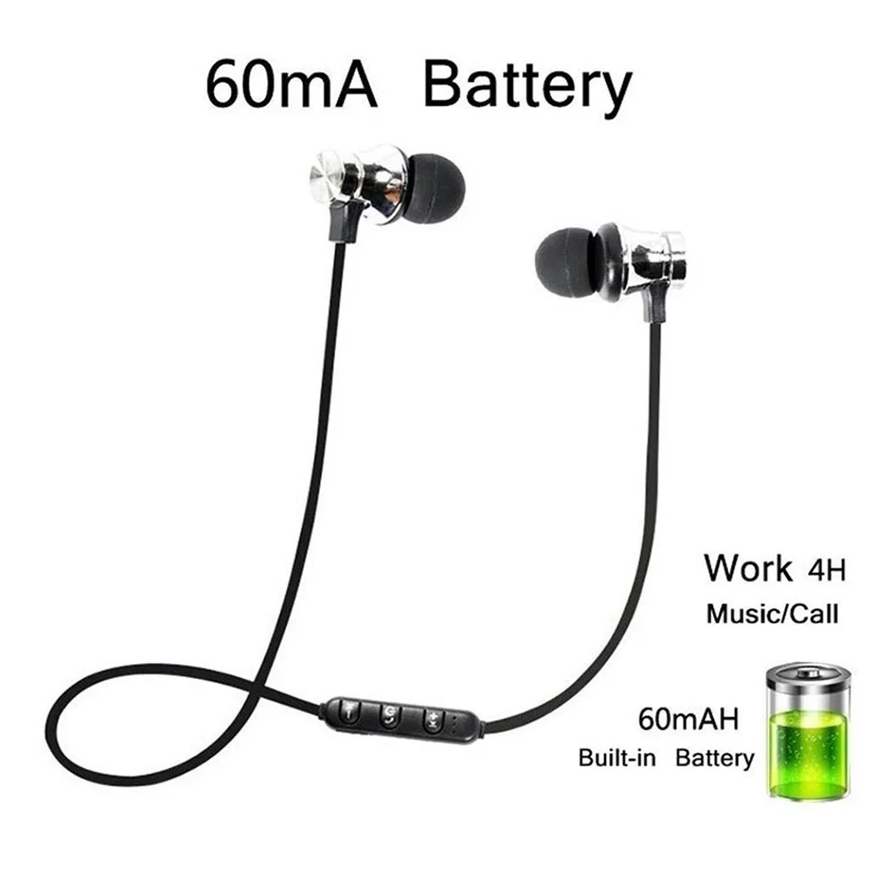 Magnetni Brezžične bluetooth Slušalke XT11 glasbo, slušalke, Telefon Neckband šport Čepkov Slušalke z Mikrofonom Za iPhone, Samsung Xiaomi