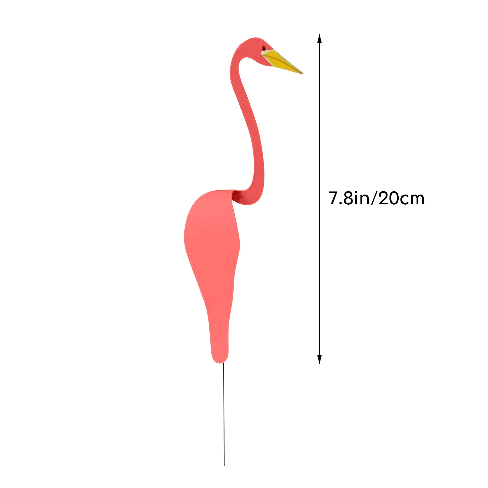 Zavrtimo Flamingo, Vrtni Okraski na Prostem Dekoracijo Zavrtimo Ptica Je Muhast In Ptic, Ki se Vrti Z Rahlo Vrt 40 CM/20 CM
