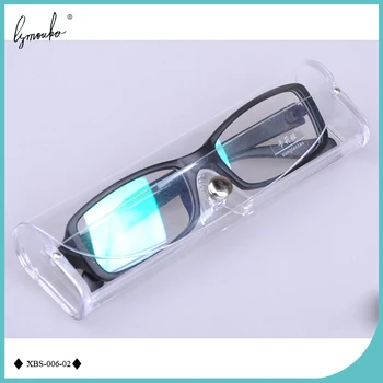 Lymouko Visoko Kakovostno Belo Barvo Plastike Obravnavi Očala velja za Komplet Nosilec Prenosne s Tipko Očala Polje