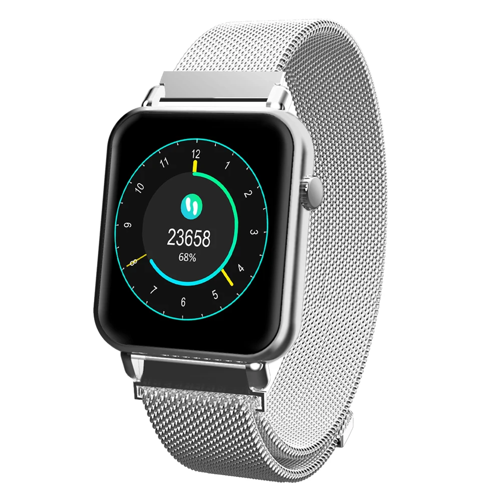 Velik Zaslon Modna Zapestnica Bluetooth Smartwatch , 1.33 Palčni Zapestje Gledati Smart Z Milanese Manžeta Dobro Božično Darilo