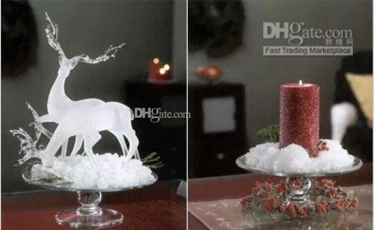 Vroče Božični Okrasek DIY Instant Umetni Sneg Cvet v Prahu Za Zimo svate, Dekoracijo Božič Dobave 100bag/veliko