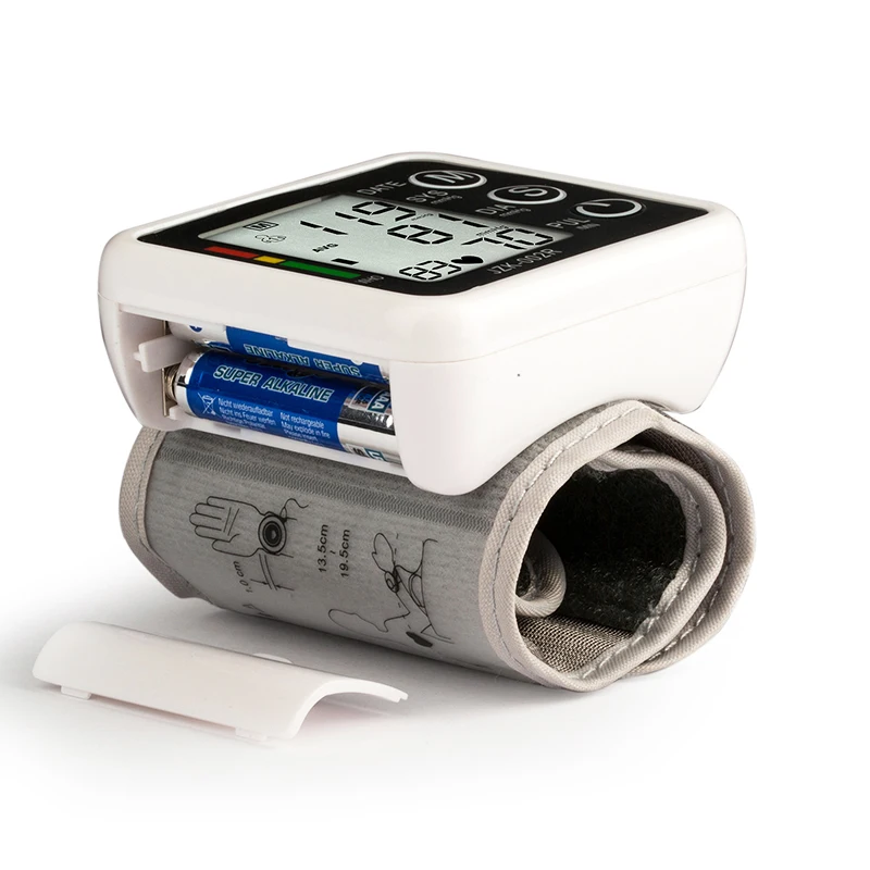Zapestje Krvni Tlak Monitor Medicinske Utrip Srčni utrip PR Glas Hlačnice Zdravstvenega Varstva Tonometer Sphygmomanometer digitalni LCD BP Meter