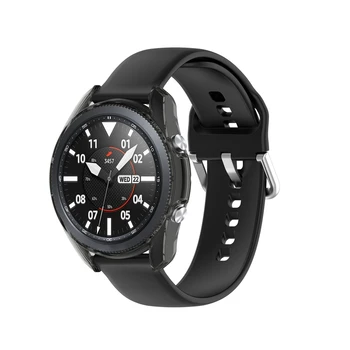 Tanko Prozorno Jasno, Mehko TPU Zaščitna Primeru Watch Kritje Anti-Scratch Odbijača Za Samsung-Galaxy Watch 3 41mm 45mm