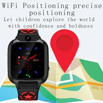 IP67 Nepremočljiva Otroci Otrok Pametno Gledati Smartwatch S SIM Kartico WiFi Kamera 710mAh za IOS Andriod Visoko Kakovost In trajnost