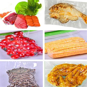 Shranjevanje živil ohranjevalnik Vakuumske vrečke Plastični trak po meri velikost Vrečke Za Vakuumski Kuhinje Fotke, da hrana sveža 15/20CMx500CM