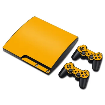 Vroče igralne konzole in krmilniki decal Za Sony PS3 Slim zaviti vinil kritje za ps3 slim kože nalepke