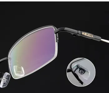Študenti Poslovnih Kratkovidnost Očala Moda Lahke Kovine Titana Očala Pol Okvir Pomnilnik Materiala Očala