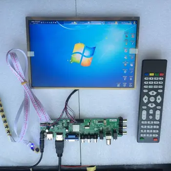 Komplet Za LP156WF1-TLF3/LP156WF1-TLA1 Signal krmilnik odbor VGA LED HDMI digitalnih 40pin 1920X1080 daljinsko DVB-T2 WLED TV LVDS USB