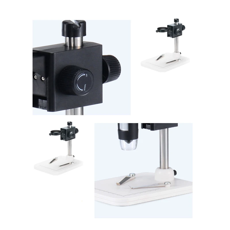1X-1000X 4.3 palčni LCD-Zaslon VGA Mikroskopom 8 LED Osvetlitev, USB Digitalni Elektronski Mikroskop SMD spajkanje mobilni telefon popravila