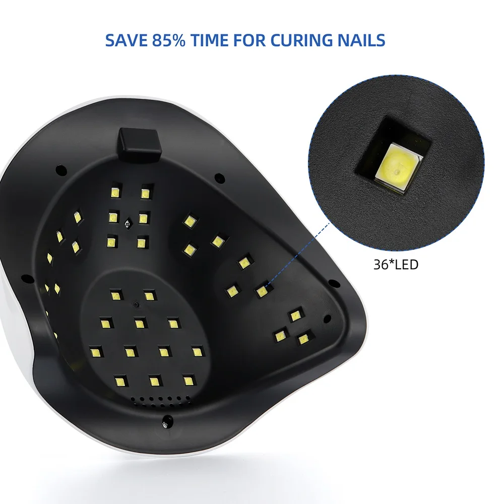 72W UV LED Lak za Lase Lučka Za Gel Nohte Auto Senzor za Manikiranje Orodje Visoka Moč Za Nohte Vse Gel za nohte Nail Art Salon Naprave