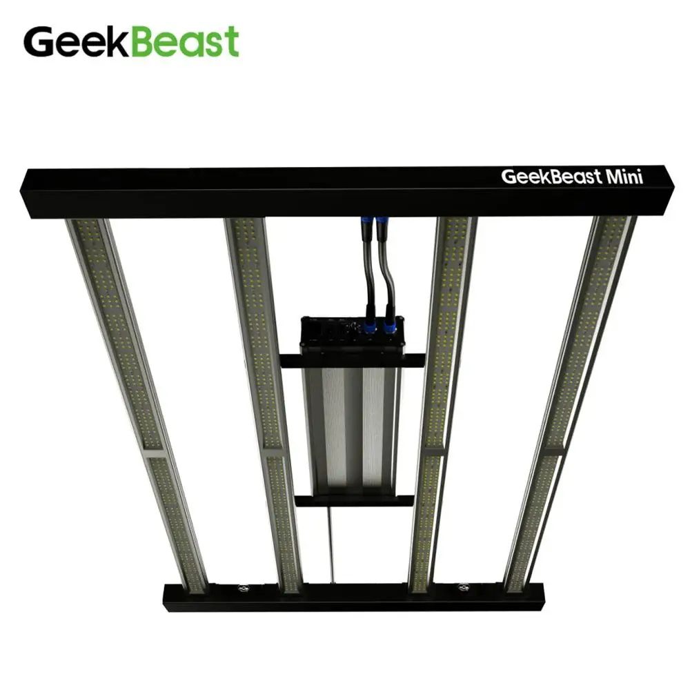 GeekLight GeekBeast Mini 480W Hydroponics LED Grow Light Palice Komercialne Svetlobe Palice Celo PPFD lm301h/lm301b 660nm Daleč Rdeče UV IR