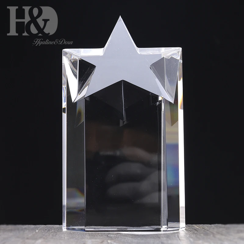 H&D Prilagodite Ustvarjalne Kristalni Pokal Film, Glasba Super Star Prvo mesto Zmagovalec Oddaje Stekla Obrti Doma Okraski Brezplačno Graviranje