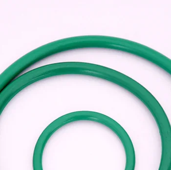 5pcs 4 mm premer žice zelena fluor kavčuk O-tesnilo obroči nepremočljiva izolacija gumico 68mm-73mm zunanji premer