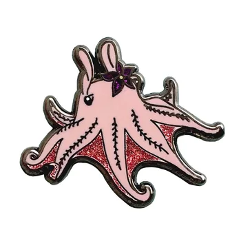 Hobotnica emajl pin