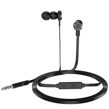 Daljinsko upravljanje Z in-ear Slušalke Univerzalno Stereo Žične V uho rezanci skladu Šport Prenosni Trajne Slušalke Z Mikrofonom