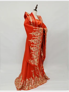 2 Modeli Ming Dinastija Krasen Rdeče, Nevesta, Ženin Poroko Kostum Hanfu za Najnovejši TV Predvajaj Legende MingLan Nekaj Ljubitelje Hanfu