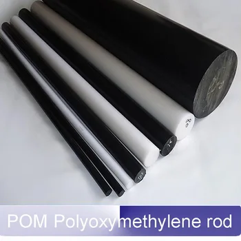 2pcs 50 cm dolžina dia.150 mm black POM palico Polyoxymethylene palico toga plastičnega materiala