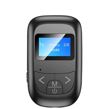 Bluetooth 5.0 Oddajnik in Sprejemnik LCD-Zaslon 3.5 mm Stereo AUX USB Ključ Brezžični Adapter za Avto PC TV izhod za Slušalke