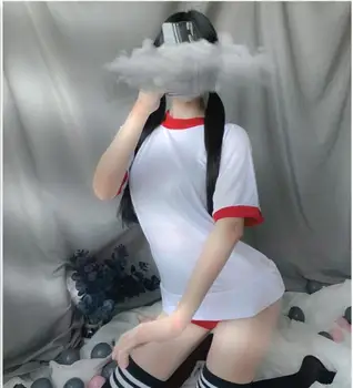Ženske, Dekleta Anime Cosplay Kostum Japonska Šolarka Enotno Razvedriti Vodilni Roleplay Uniforme Seksi Perilo School Girl Obleko