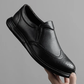 črna de ravno mens novo vzročno zapatos čevelj sapatos masculino moški Moški casuales sapato hombre čevlji za prosti čas 2020 za prodajo cuero