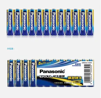 4pcs/veliko Panasonic EVOLTA AA 1,5 V Alkalni Bateriji Primarni & Suhe Baterije za Igrače, Daljinsko upravljanje Budilka