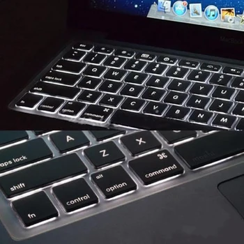 Tanko Jasno TPU Tipkovnico Pokrov Kože Protector Za Macbook Pro 13 15 17 Retina za Macbook Air 13