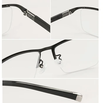 VCKA Inteligentni Photochromic Obravnavi Očala Moških Titanove zlitine Presbyopia Očala Postopno dvojno svetlobo Povečave z dioptrije